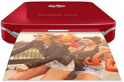 HP Sprocket Plus Instant Photo Printer (Red)

