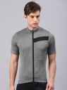 HRX by Hrithik Roshan Color Block Men Round Neck Grey T-Shirt ...