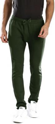 HRX by Hrithik Roshan Solid Men Green Track Pants 