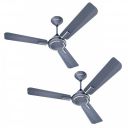 Havells 1200Mm Ambrose Es Ceiling Fan  (4 stars,Pack Of 2,Nickel Saphire)...