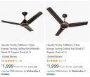 Havells Appliances at Minimum 70% off...
