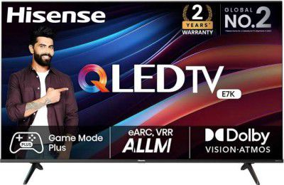 Hisense E7K 55" QLED Ultra HD (4K) Smart VIDAA TV (55E7K)