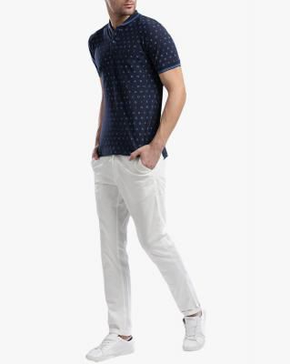 Hubberholme Slim Fit Flat-Front Trousers