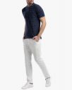 Hubberholme Slim Fit Flat-Front Trousers...