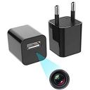 IFITech 1080p HD Hidden Camera, Plug USB Charger, 128GB SD Card Support(not included), 2 Mode Recording, Nanny cam...