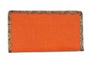 INDIJOY JUTE CLUTCH BAG/WALLET Gift For Girls/Women (Orange)...