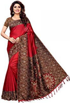 Indira designer art silk saree : Upto 89% Off