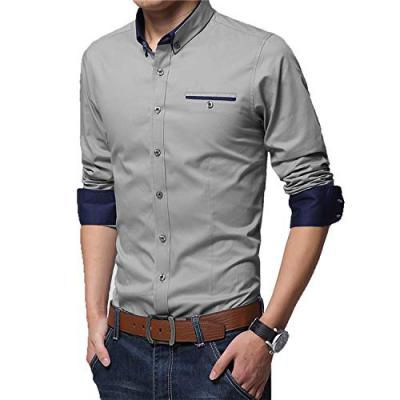 IndoPrimo Mens Cotton Casual Shirt for Men Full Sleeves