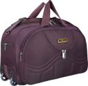 Inte Enterprises 22 inch/55 cm (Expandable) gala purple duffel trolley bag Duffel Strolley Bag...