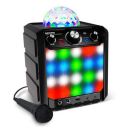 ION Audio Party Rocker Express 40W Bluetooth Party Speaker with Beat Sync Light Show and Microphone (Black)...