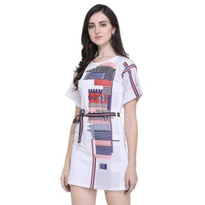 J B Fashion Polyester Laycra wrap Dress