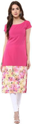 Janasya Casual Floral Print Women Kurti 