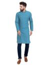 Jompers Men's Cotton Jacquard Kurta Only...