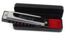 Juarez JRZ10HM Key C Diatonic Blues Harmonica 10 Hole 20 Tones with Case, Mouth Organ for Beginners, Students, Kids & Professionals, Silver...