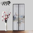 KARP Polyester Mosquito Net for Door with  (120 cm X 220 Cm, Black)...