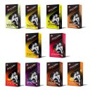 Kama Sutra Combo Of Total 10 Flavours Dotted Condoms (PACK OF 10,s/100 Nos)...