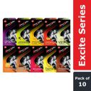 KamaSutra Excite series condoms basket Condom (Set of 10, 10S)...