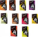 KamaSutra Honeymoon Flavoured Condom (Set of 10, 100S)...