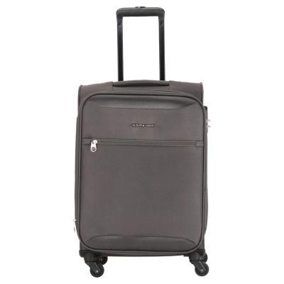 Kamiliant by American Tourister Zaka Polyester 56 cms Grey Softsided Cabin Luggage (KAM ZAKA SP 56 cm - Grey)