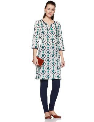 Karigari Womens Cotton A-Line Kurta