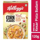 Kellogg's Cornflakes Real Kesar Pista Badaam Pouch, 120 g...