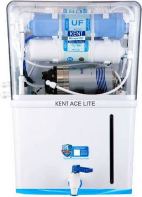 Kent Ace Lite 8 L RO + UF + TDS Water Purifier (White)