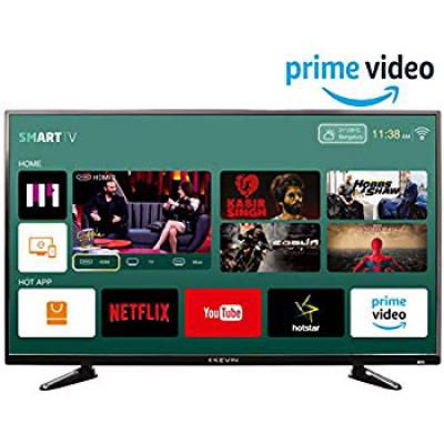 Kevin 102 cm (40 Inches) Full HD LED Smart TV KN40S (Black) (2019 Model)