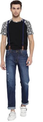 Kook N Keech Slim Men Blue Jeans