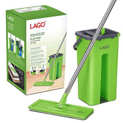 LAGO Flat MOP SQUEEZO with 3XL MOPHEAD