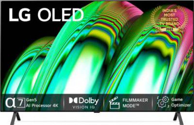 LG 164 cm 65" OLED Ultra HD (4K) Smart WebOS TV  (OLED65A2PSA)