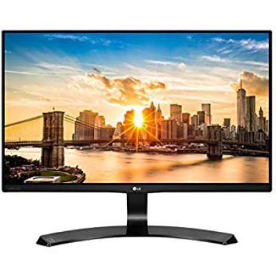 LG 22 inch (55cm) IPS Monitor - Full HD, IPS Panel with VGA, HDMI, DVI, Audio Out Ports - 22MP68VQ