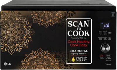 [Extra ₹5450 Off] LG 32 L Wi-Fi Enabled Charcoal Convection Microwave Oven (MJEN326UIW)