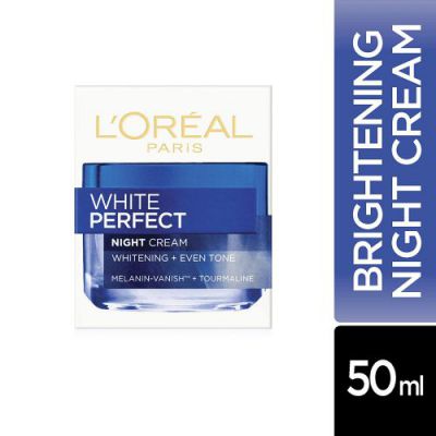 L'Oreal Paris White Perfect Night Cream, 50ml