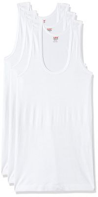 LUX VENUS Men's Cotton Vest (Pack of 3)