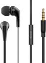 Lenovo Stereo Earbuds Mic LS 118 Wired Headset (Black, Wireless in the ear)...
