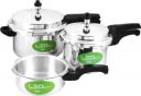 Leo Natura Eco 2 L, 3 L, 5 L Pressure Cooker (Aluminium)...