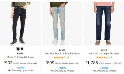 Levi's Men's Jeans at Minimum 70% off