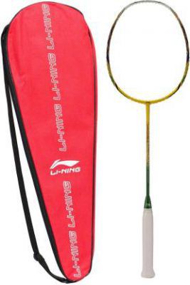 Li-Ning UC-BRAZIL-2016 Yellow Unstrung Badminton Racquet (Pack of: 1, 82 g)