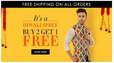 Limeroad Diwali Spree: Buy 2 Get 1 Free