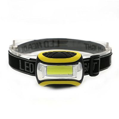Lista Portable Mini 100LM 3 Modes LED COB Headlamp Battery 3W