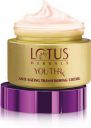 Lotus Herbals Youthrx Anti Ageing Tranforming Creme SPF 25 Pa+++ Preservative Free (50 g)...