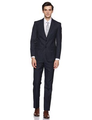 Louis Philippe Men's Suit Trousers (Pack of 2)