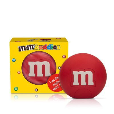M&M's Round Candy Dispenser Toy 15cm Gift Pack with Milk Chocolate Candies, 45g, 283 g