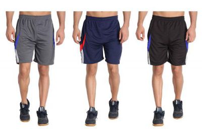 M.R.D. Sports Shorts for Men and Women with Zipper Pockets