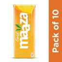 Maaza Gold Mango Fruit Drink, 200 ml Tetra Pack (Pack of 10)...