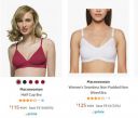 Macrowoman Women's Bra at 72% OFF...