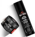 Man Arden Get The Hairstyle With Hair Spray Strong (180ml) & Hair Styling Gel (50g)...