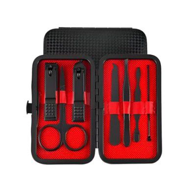 Manicure Set Nail Clipper Kit ,Facial Care in Travel Case (7 in 1)