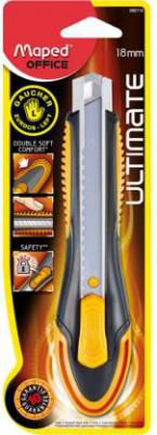 Maped 18 mm Metal Grip Hand-held Paper Cutter (Set Of 1, Multicolor)