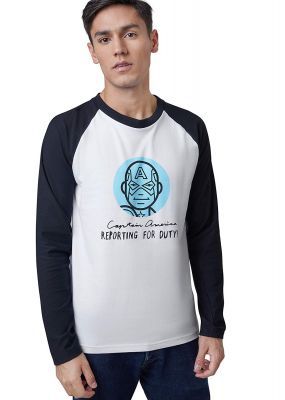 Marvel X Zilingo Men Marvel’S Avengers Reporting for Duty Shirt